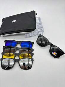 Men Eyewear Frames - Grey - View 4