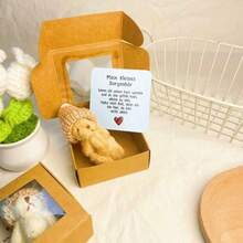 1pc 2025 New Mini Plush Teddy Bear In Box, Cross-Border Pocket Teddy Bear Plush Toy Gift Box - Holiday Gift - Birthday Gift - Multicolor - View 10