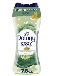 Downy Cozy Collection In-Wash Laundry Scent Booster Beads, Pistachio Cream Scent, 7.8 Oz, Limited Edition Laundry Beads, Holiday Laundry Upgrade, New Year Fresh Home Scent - Màu xanh Ô liu - Xem 1