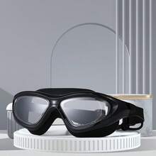 Premium Integrated Earplug Style Unisex Adult Anti-Fog Waterproof Swimming Goggles - Multicolor - View 9