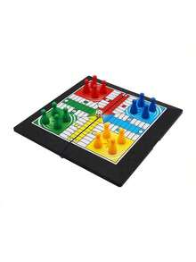 LUDO Classic Dice Game, Suitable For 2-4 Players, Interactive Board Game, Ideal For Family Christmas, Halloween Game Nights