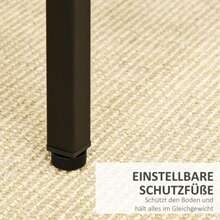 HOMCOM High Table Set With 4 Bar Stools, 5-Piece Kitchen Table Set, Particleboard/Steel, Rustic Brown/Black, 100 X 60 X 88 Cm - Maroon - View 8