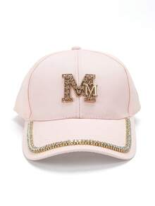 1 pieza Gorra de béisbol casual y minimalista ajustable para mujer - Beis - Ver 12
