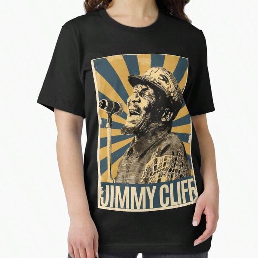 Jimmy Vintage Retro Essential T-Shirt5 - Negro - Ver 1