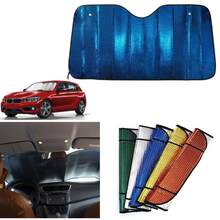 OISE ART STORE Tendina Parasole Per Parabrezza Auto Camper Protezione Cruscotto 140x70 Cm - - Multicolore - Visualizzare 2