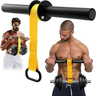 Ejercitador de muñecas y antebrazo,43.3 pulgadas,correa de nailon ultra fuerte para muñeca y antebrazo, mecanismo de bloqueo rápido,asas de agarre antideslizantes de PVC duraderas,36984704