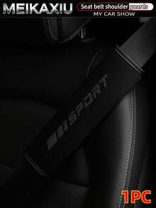 MEIKAXIU 1件/2件装 材质发泡印花 运动新款汽车安全带肩垫，汽车配件 - 發泡SPORT - 查看 26