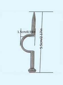 50pcs Finger Nail Piercing Prop Set, Party Gathering Interactive Joke Supplies, Friends Team Building Dinner Gag Creative Funny Small Gift - Multicolor - View 4