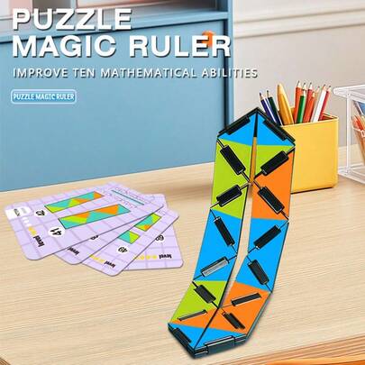 Transformable Puzzle Magic Cube, Spatial Thinking Training 3D Assembling Math Geometry, Interesting New Year Gift, Best Holiday Gift For Boys And Girls, Suitable For Easter, Halloween, Christmas Gifts