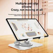 360° Rotatable Foldable Stand, Compatible With Apple Smartphones, Tablets, E-Readers, Smart TVs - Adjustable Multi-Angle Folding Stand With Cooling System, Portable Desktop Holder, Space-Saving Design - Multicolor - View 4