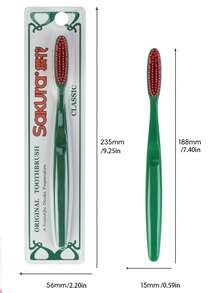 超长10000根刷毛成人软毛牙刷，深度清洁高品质牙刷 - 彩色 - 查看 8
