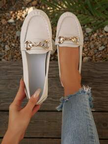 2025年流行女式莫卡辛平底鞋、套脚乐福鞋、休闲鞋、流苏装饰、百搭软底便鞋、优雅时尚、宽敞轻便、耐穿疲劳的乐福鞋 - 白色 - 查看 8