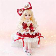 New 6-Inch BJD Doll Clothes, 30cm Doll Dress & Jacket Set (Doll, Shoes, Socks Not Included)