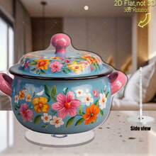 2D Plano, un regalo creativo para el Día de San Valentín, modelo de barco de crucero de lujo con base giratoria de 360 grados, de varios pisos con ventanas de cabina iluminadas - Coleccionable náutico de estilo bohemio, adecuado para decoración del hogar/oficina, modelo de barco de plástico acrílico giratorio, apto para todo tipo de exhibiciones festivas (dormitorio/sala de estar, 2D plano) - Multicolor - Ver 4