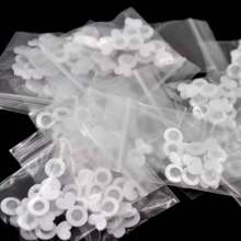 Broches de silicona transparente y plástico para pendientes - Broches de pendientes, almohadillas estabilizadoras de pendientes para pendientes pesados, broches de repuesto cómodos que evitan el descolgamiento del lóbulo de la oreja, se ajustan a pendientes grandes, con formas de corazón y diseños acrílicos - Espaldas de aretes - Ver 8