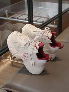 2026年秋季新款儿童时尚休闲轻便运动鞋，男女通用 - 白色 - 查看 18