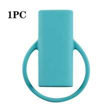 1pc Color Silicone Portable Lighter Case, Lighter Case With Storage Function, Suitable For Smoking Accessories - Multicolor - View 8