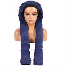 二合一柔软透气长发睡眠帽，光滑舒适，也适合编发睡眠帽 - 彩色 - 查看 9