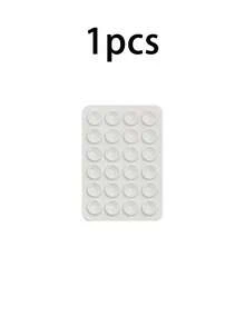 1/2pcs Silicone Suction Cup Phone Case Stand, Phone Holder, Octobuddy, Phone Accessories, Phone Stand, Phone Suction Cup, Octobuddy, Sticky Phone Holder, Phone Back Sticker, Sticky Phone Stand, Suitable For Smartphones