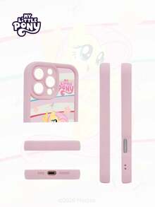 Hasbro MY LITTLE PONY Ốp điện thoại chống rơi, chống trượt hình hoạt hình nữ tính chính hãng, phù hợp với Apple 17, 17 Air, 17 Pro, 17 Pro Max, và các dòng điện thoại Android Galaxy A Series, Galaxy S Series, Apple 11 Series, 12 Series, 13 Series, 14 Series, 15 Series, 15 Pro Max, 16 Pro, 16 Pro Max, X, XR, XS Max. - Hồng - Xem 4