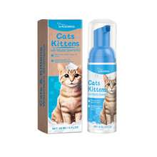 Cat Cleaning Mousse, Gentle & Non-Irritating Pet Cleaning Foam