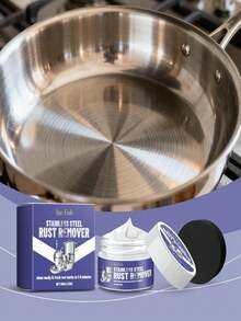 Stainless Steel Rust Remover Gel, Fast-Acting, Suitable For Sinks, Appliances And Tools, Dissolves Rust Stains, Restores Shine, No Scrubbing Required, Professional Grade, For Household And Workshop Use. Stainless Steel Rust Remover, Rust Removal Gel, Sink Rust Remover, Appliance Cleaner, Tool Rust Remover, Restores Shine, No Scrubbing Required, Professional Grade, Workshop Cleaner, Fast-Acting. - Multicolor - View 5