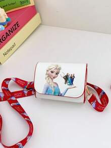 Túi đeo chéo Elsa trong phim Frozen của Disney - Túi đeo vai hàng ngày tiện dụng với dây đeo rộng có thể tháo rời - Túi đeo chéo nhỏ gọn chủ đề Disney, phù hợp đựng những vật dụng cần thiết hàng ngày - Túi xách họa tiết Elsa và Olaf thanh lịch, phù hợp cho công việc, đi làm hoặc đi công viên giải trí - Phụ kiện Disney - Nhiều màu - Xem 9