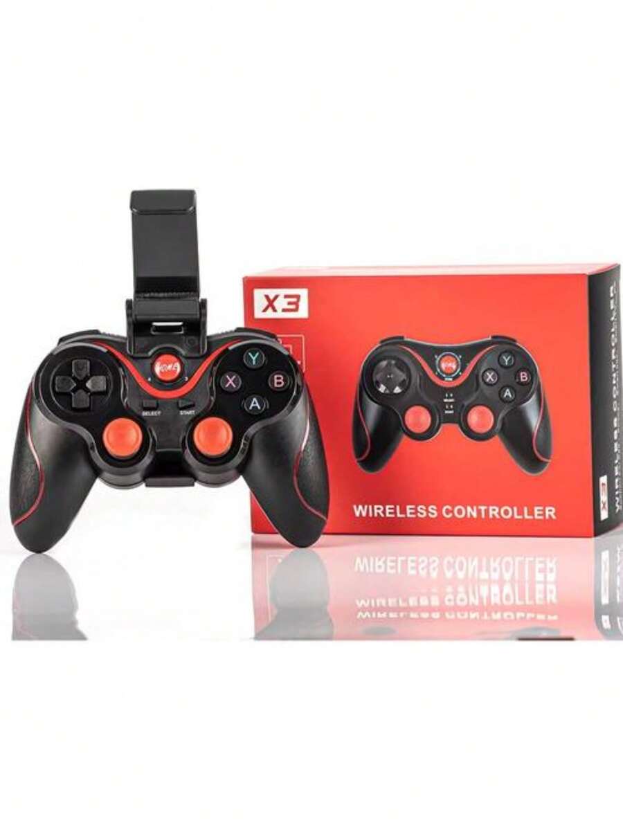 Control Bluetooth Para Gaming Mando Gamepad Con Soporte X3 Control Inalámbrico para Juegos de Celular Compatible Android iOS - Multicolor - Ver 1