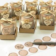 10 Pack Tealight Candle Holders Wedding Favors Guests - Return Gifts Bridal Shower, Party Favors Adults Guest, Thank You Gifts - Decorative Table Centerpiece - 10 Pack - 查看 6