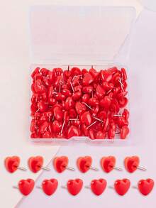 200/100 chiếc/50 chiếc đinh ghim hình trái tim trong suốt, đinh ghim mới về, sơn móng tay, ghim bảng thông báo, đồ dùng học tập trở lại trường, đồ trang trí tiệc tốt nghiệp, đồ trang trí Halloween, đêm Giáng sinh và Giáng sinh - Nhiều màu - Xem 12