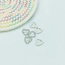 6pcs Heart-Shaped Rhinestone Shoe Clips, Shiny DIY Crystal Shoe Charms, Suitable For Boots, Sneakers, Canvas Shoes And Skate Shoes, Sturdy Clip-On Decorations, Fashion DIY Accessories, No Tools Required For Installation, Shoe Embellishment, Ideal For Accessory Collectors, Metal Clips, Shoe Decorations, Battery-Free, Shoe, Spring Summer Picks, Brides Maid Gifts, Room, Bedroom Decor, Beach, Travel, For Men, For Women, Vacation, Women's Day, Travel Essentials, Wedding Favors, Y2k, Bedroom, Car Accessories Women, Kitchen Decor,Cute Stuff - Multicolor - View 7