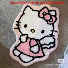 SANRIO 1块造型地毯（50*60厘米），多种可爱图案，厚实柔软，可用作入口、卧室、浴室的防滑垫，或用作客厅/梳妆台的装饰地毯，兼具实用吸水防滑功能，并散发着可爱少女气息。 - 彩色 - 查看 17