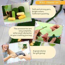 Crochet Kit For Beginners, Rose Bouquet Crochet Kit With Step-By-Step Video Tutorials - Perfect Knitting Starter Kit Ideal For Holiday, Birthdays, Or Valentine's Day Gift