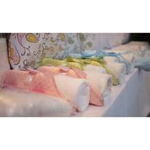 - Toalla con Capucha de Terciopelo de Rizo de algodón para bebés/niño, Absorbente con Ribete de satén, Absorbente con Ribete de satén, Mini círculos de Color Rosa Pastel,36984146 - Multicolor - Ver 2