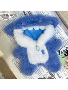 17厘米乙烯基娃娃服装 - 玫瑰图案裙子套装配饰，适用于娃娃 - 彩色 - 查看 4