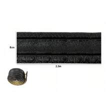 OISE ART STORE Rotolo Carta Adesiva Per Parati Mobili Greca Stampa 3d Nera 8 Cm X 2.3 Mt 69221 - - Multicolore - Visualizzare 2