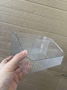 1pc Premium Transparent Cosmetic Storage Organizer Rack,Makeup Bag,Travel Essential - Clear - View 13