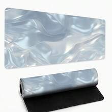 Mouse Pad de Seda Branca Extra Grande - Base de Borracha Antiderrapante, Bordas Costuradas com Precisão, Padrão Impresso de Alta Definição, Ideal para Escritório, Decoração Doméstica e Mouse Gamer - Presente Perfeito para Natal, Ação de Graças, Halloween, Mesa de Escritório - Multicolorido - Visão 4