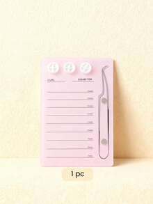 1 Set Acrylic Eyelash Extension Tray, Eyelash Extension Storage Box, Extension Pad, Eyelash Tray, Glue Tray, Independent Stand - Multicolor - View 15