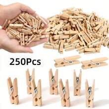 Mini Wooden Clothespins, Small Wooden Clothespins, Clothespins, Handmade DIY Project Clothespins