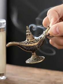 1 Chân đốt hương hình chùa dưới ánh trăng, làm bằng hợp kim, thiết kế cổ điển, thích hợp cho phòng thiền, phòng trà, phòng khách, lối vào, nhà vệ sinh. Món quà hoàn hảo cho lễ Phục sinh, Halloween, Giáng sinh, Lễ Tạ ơn. Chân đốt hương kiểu Trung Quốc, trang trí nhà cửa. - Nhiều màu - Xem 4