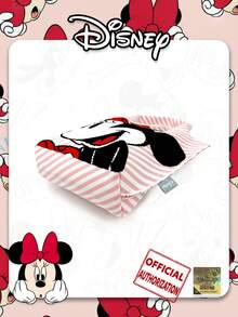 卡通米妮图案按扣臂包，时尚手提购物袋，适合日常搭配、派对、节日、送给女朋友的礼物 - 彩色 - 查看 4