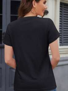 1PC Women's Plus Size   Hockey Heated Rivalry Shirt, Hollander Rozanov LGBT Love Sweatshirt, Queer Hockey Fan Shirt, Ilya Rozanov Shirt - 黑色 - 查看 2