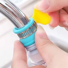 Faucet Clamp: Hand Tightening Clamp, Collar Clamp, Pipe Clamp, Water Pipe Tightening Clamp, Fixing Clip - Yellow - View 1