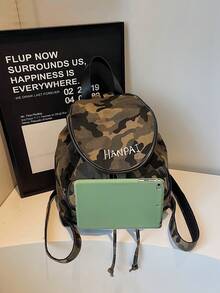 2025 New Casual Large Capacity Multifunctional Fashion Travel Backpack, Student Backpack - Army Green - View 8