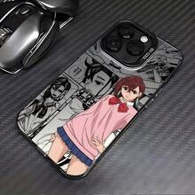 Funda para Teléfono Anime " Armed Ayases Momo", Compatible con for  16, 15, 14, 13, 12, 11 Pro Max, X, XR, XS Max, 8, 7 Plus - Cubierta Trasera Mate Antigolpes - Color 1 - Ver 2