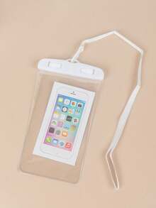 1个防水袋 通用防水手机袋 气囊防水手机袋 游泳水下防水手机套 沙滩手机干袋 适用于智能手机 - 彩色 - 查看 9