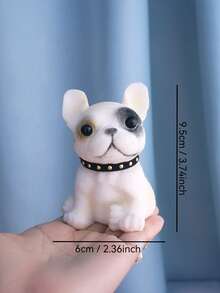 1/2个可爱小狗挤压玩具，柔软可爱，挤压可缓解压力，减压玩具，吉娃娃、法国斗牛犬、泰迪狗造型，动物模型，办公旅行减压玩具，适合儿童、青少年和成人，逼真的动物玩具，儿童礼物，儿童玩具，女孩玩具，男孩玩具，感官玩具，儿童派对礼物，课堂奖励，派对礼品袋填充物，生日派对礼物，派对游戏，趣味礼物 - 彩色 - 查看 16