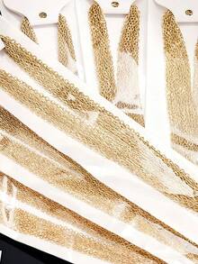 10 Pcs/Lot 304 Stainless Steel 2mm/1.5mm Wide Link Chain Stainless Steel Chain Necklace Ladies/Men Pendant DIY Jewelry Accessories Necklace - 10pcs - View 2