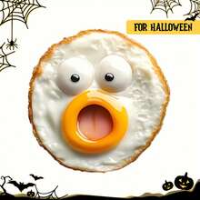 1 Pack Surprise Egg Fridge Magnets - Cute Acrylic Oval Fridge Decor For Christmas, Halloween And June Celebrations, Fun Kitchen Gift For Food Lovers, Family & Friends, Durable Design